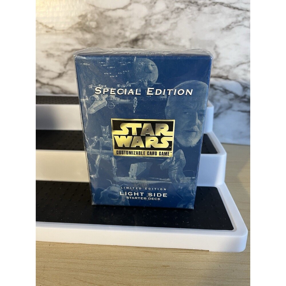 Star Wars Customizable Card Game Limited Edition Light Side Starter Deck - New